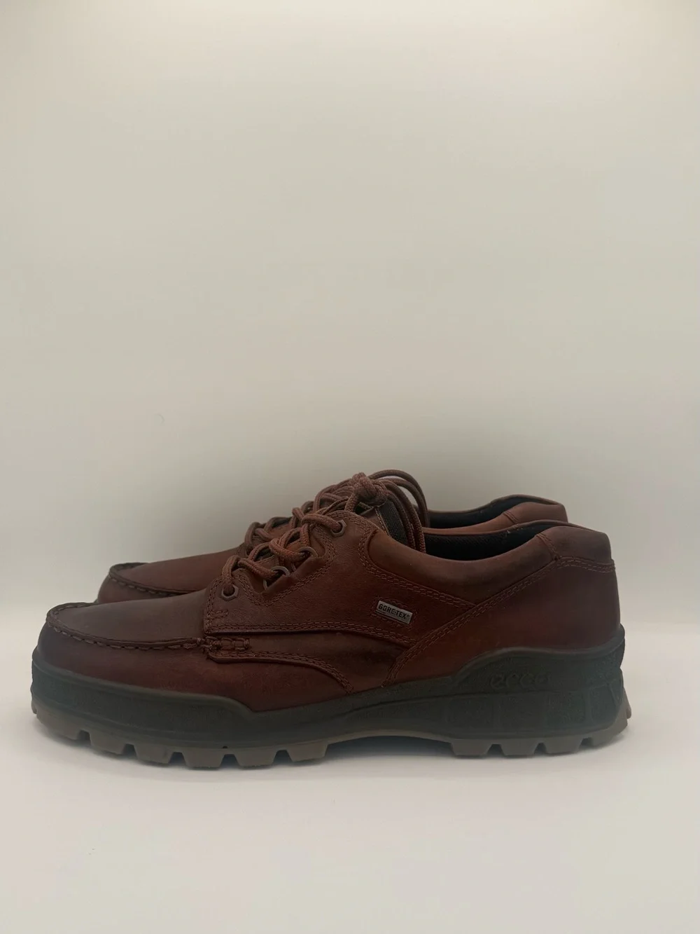 ECCO Track 25 Gore-Tex Waterproof Leather Oxford Hiking Walking Men’s EU 46